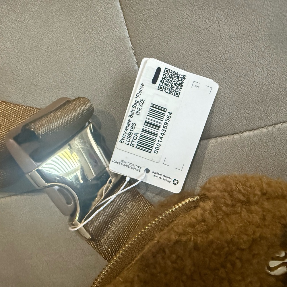 Lululemon Athletica Brown Crossbody Bag
